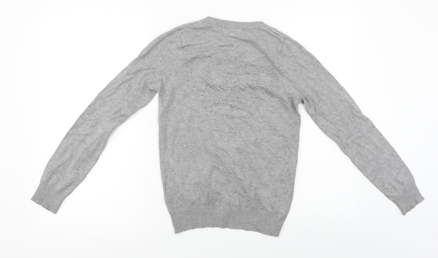 d-xel  Womens Grey   Cardigan Jumper Size 12