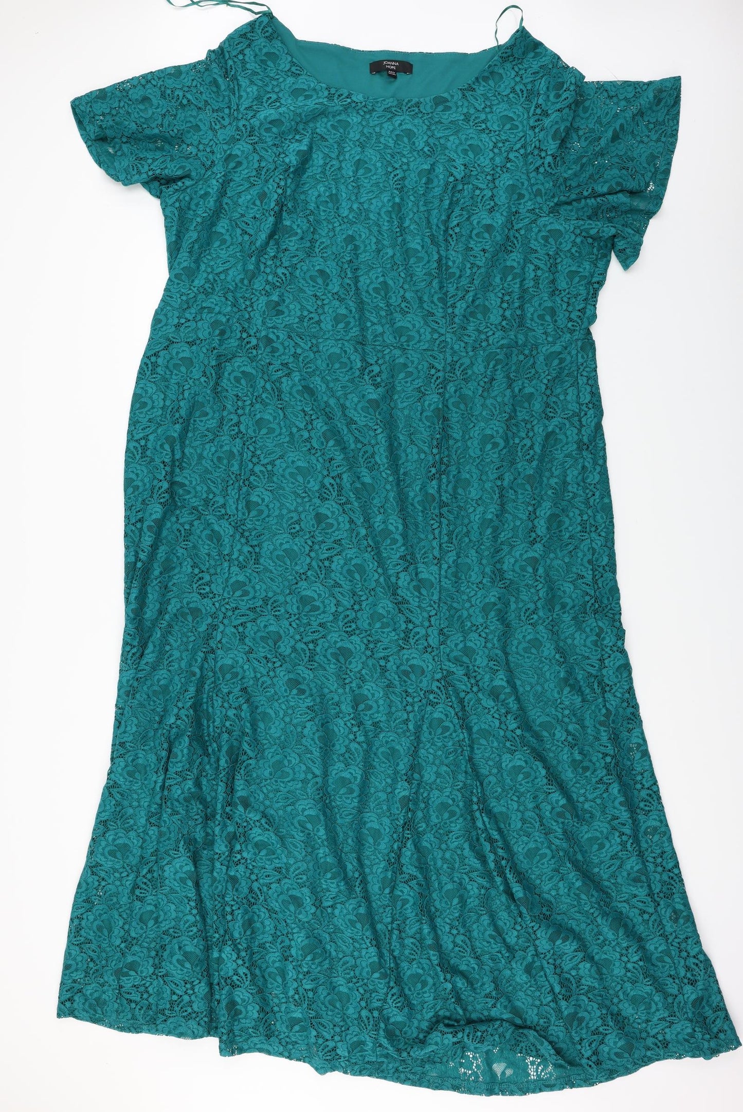 Joanna Hope  Womens Green Floral  A-Line  Size 26