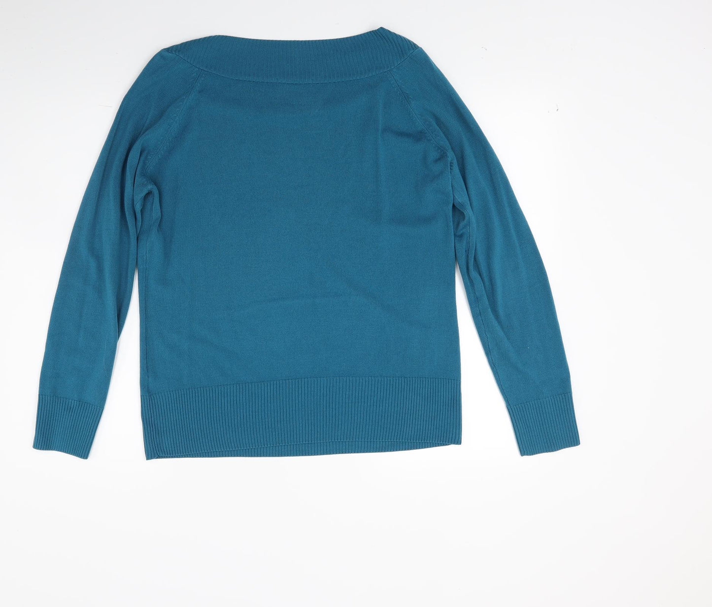 Marks and Spencer Womens Blue  Knit Pullover Jumper Size 16