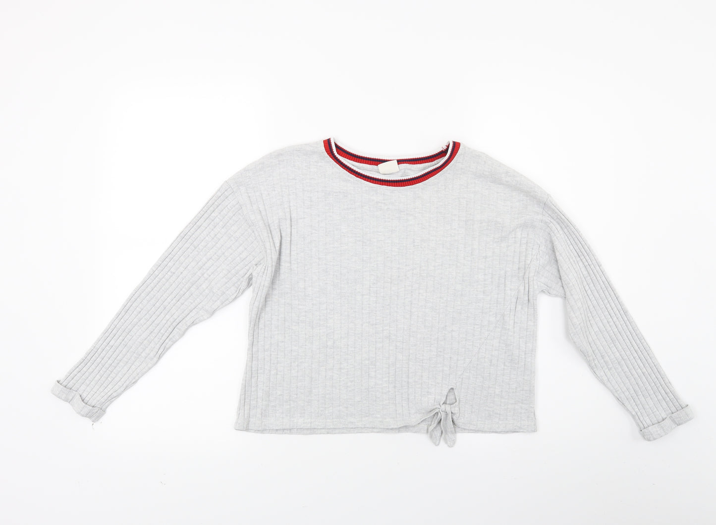 Zara Girls Grey   Pullover Sweatshirt Size 10 Years