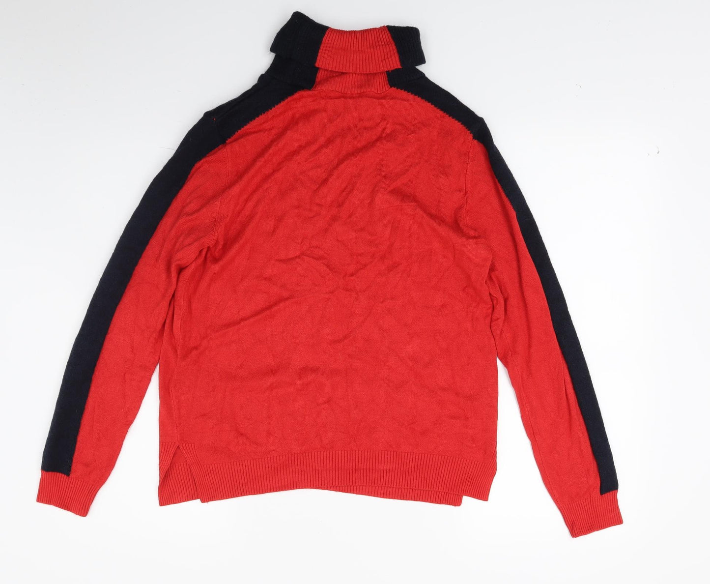 Marks and Spencer Mens Red  Knit Pullover Jumper Size M