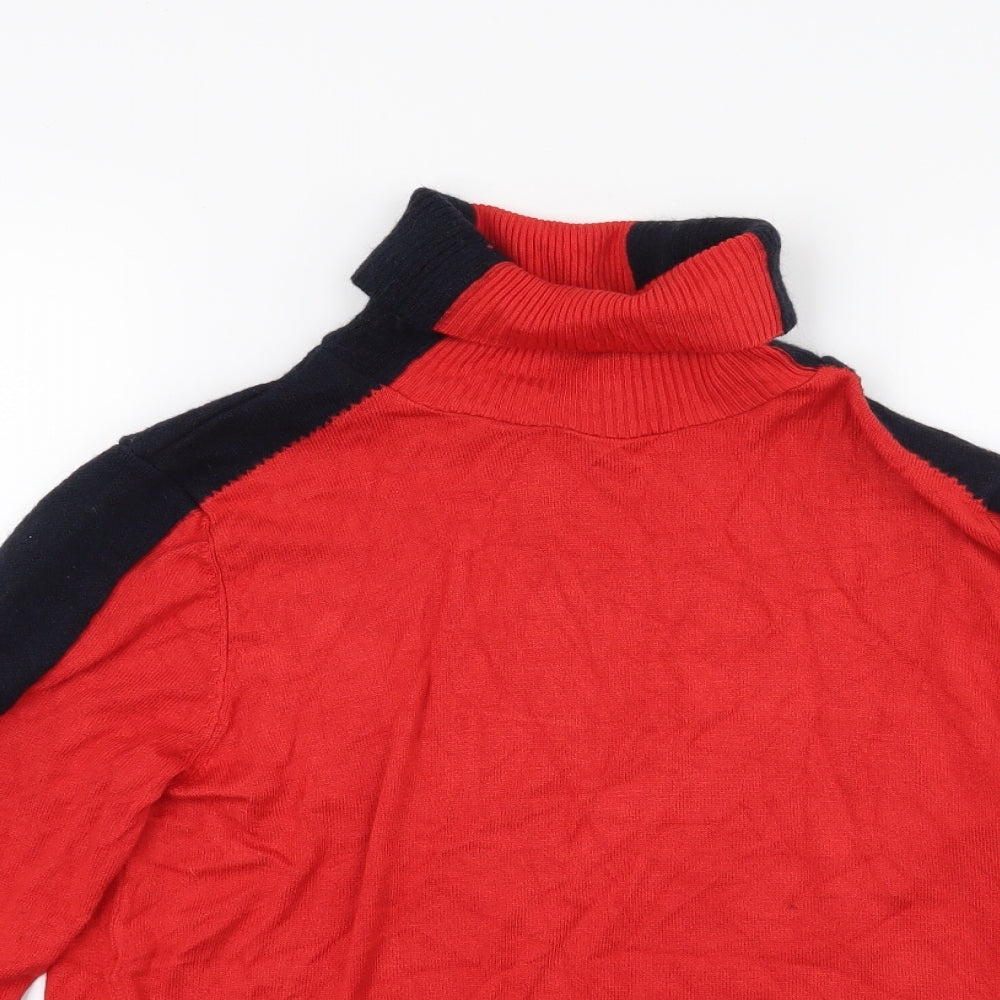 Marks and Spencer Mens Red  Knit Pullover Jumper Size M