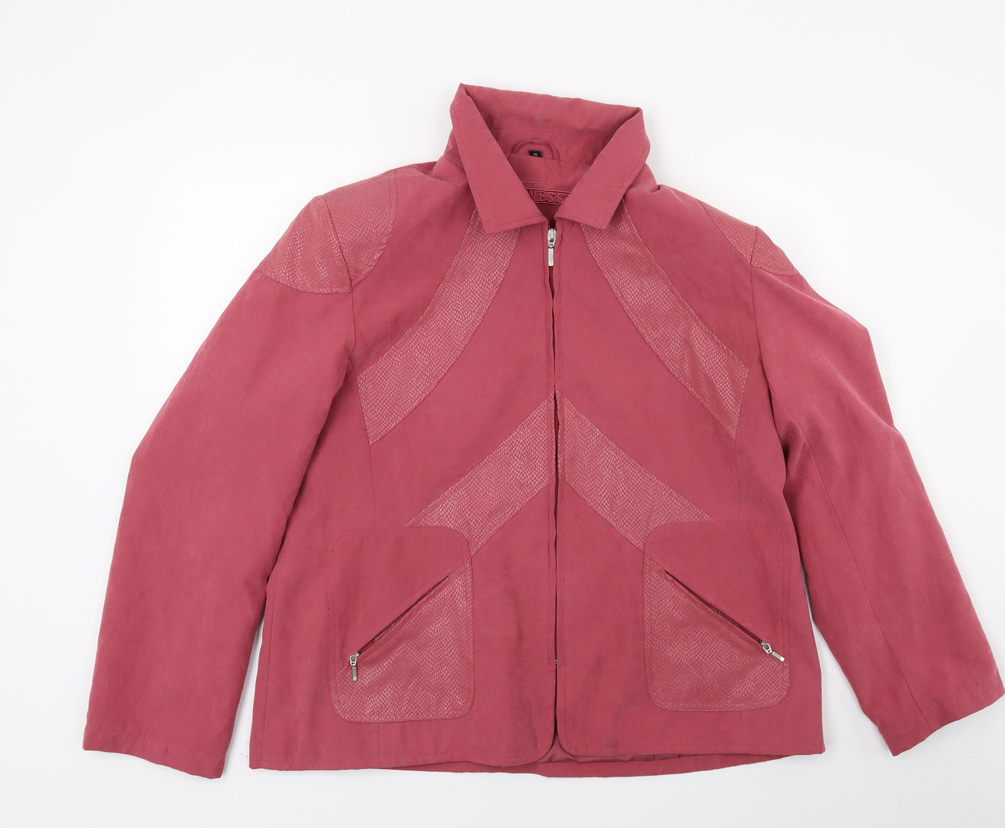 Finesse Womens Red   Jacket Coat Size 18