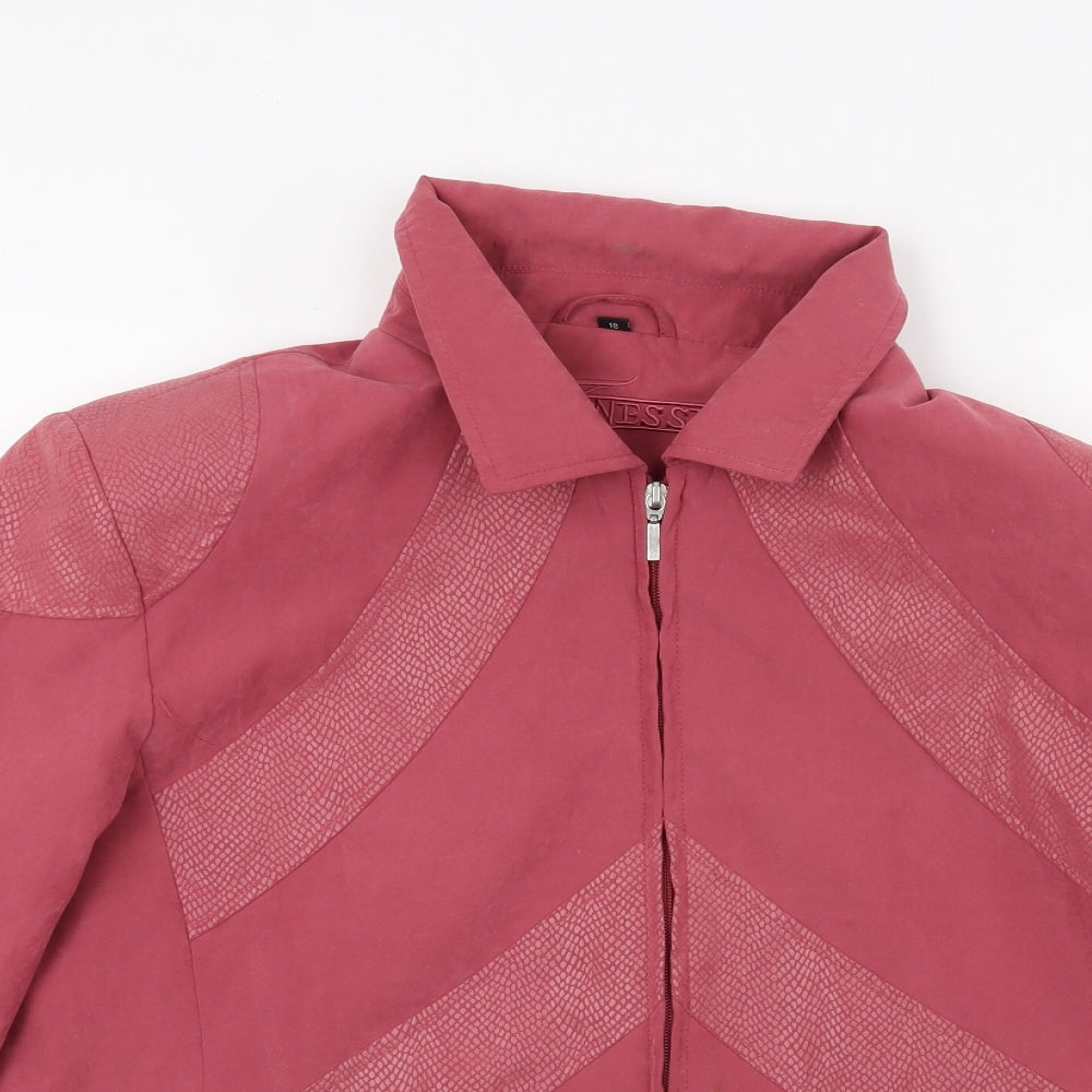 Finesse Womens Red   Jacket Coat Size 18