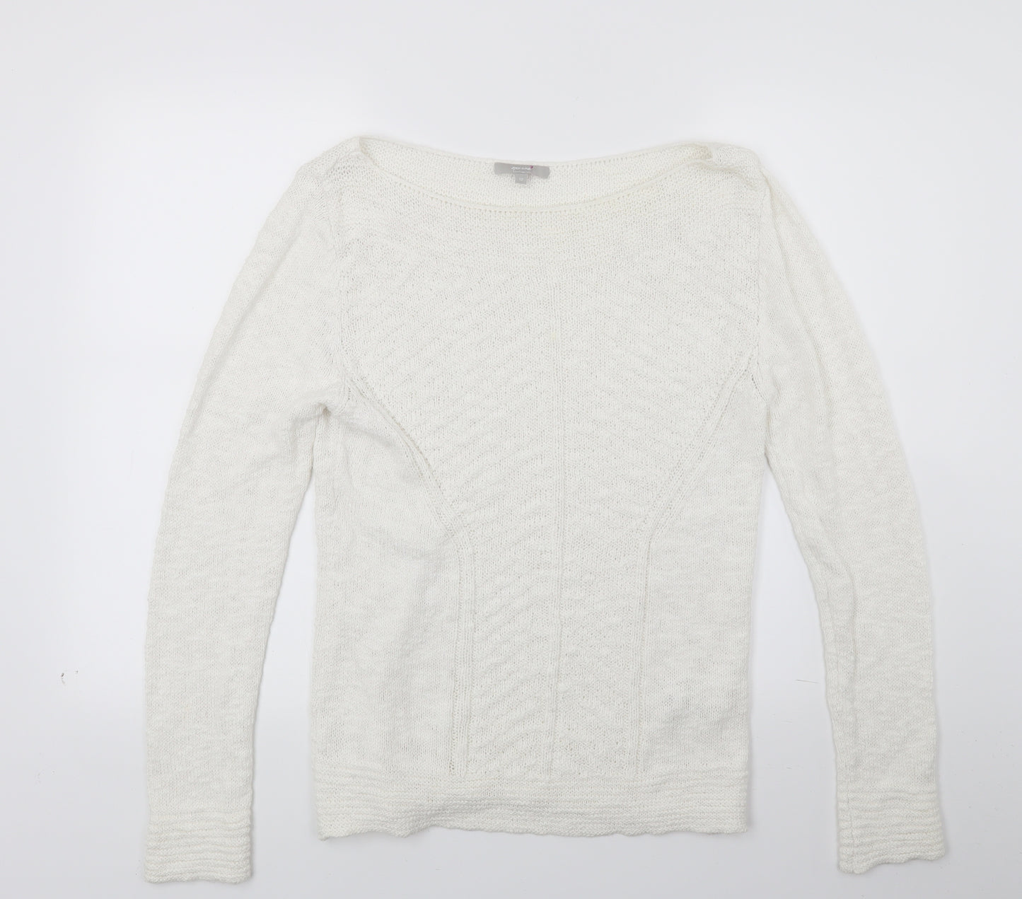 Peruna Womens White   Pullover Jumper Size 12