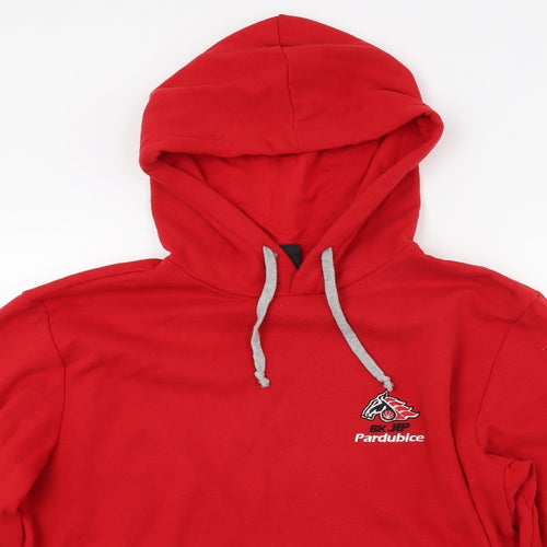 EWrra Mens Red   Pullover Hoodie Size XL  - Bk Jip