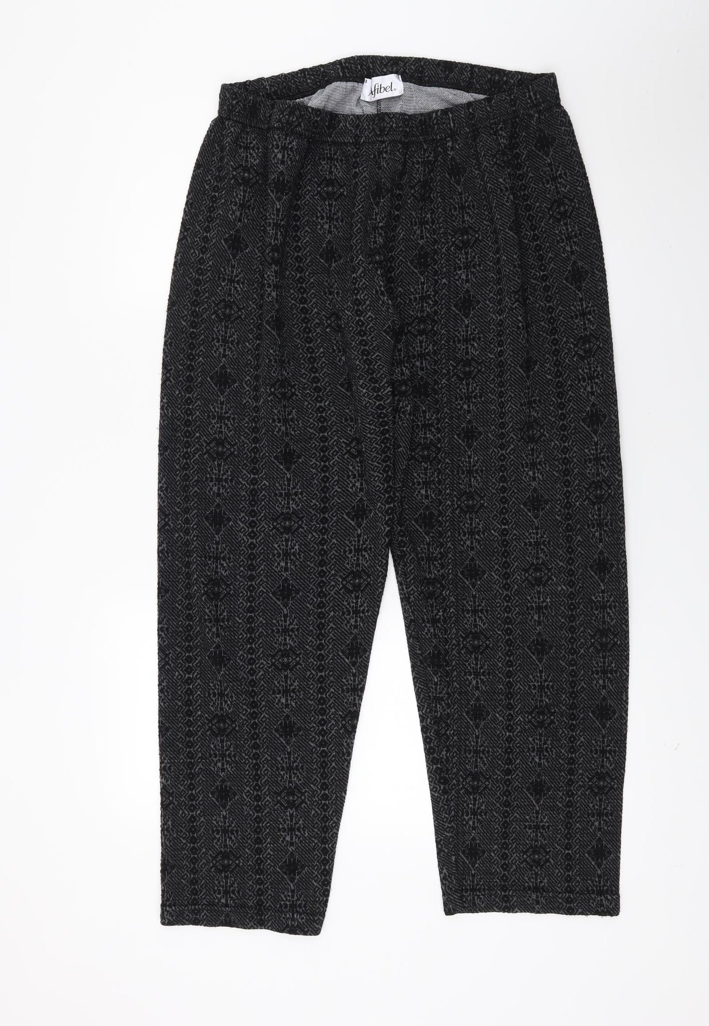 Afibel Womens Grey   Sweatpants Trousers Size 20 L24 in