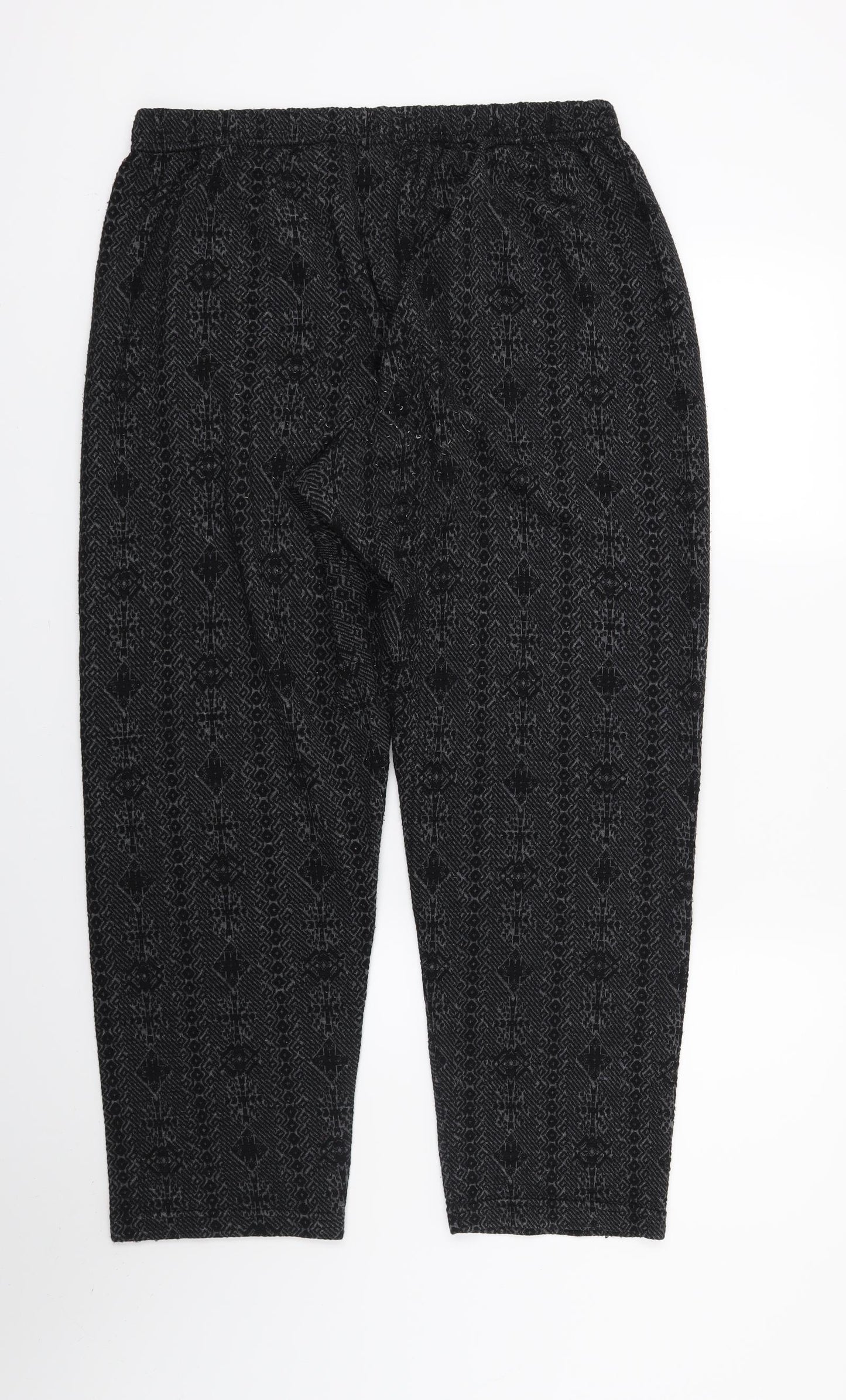 Afibel Womens Grey   Sweatpants Trousers Size 20 L24 in