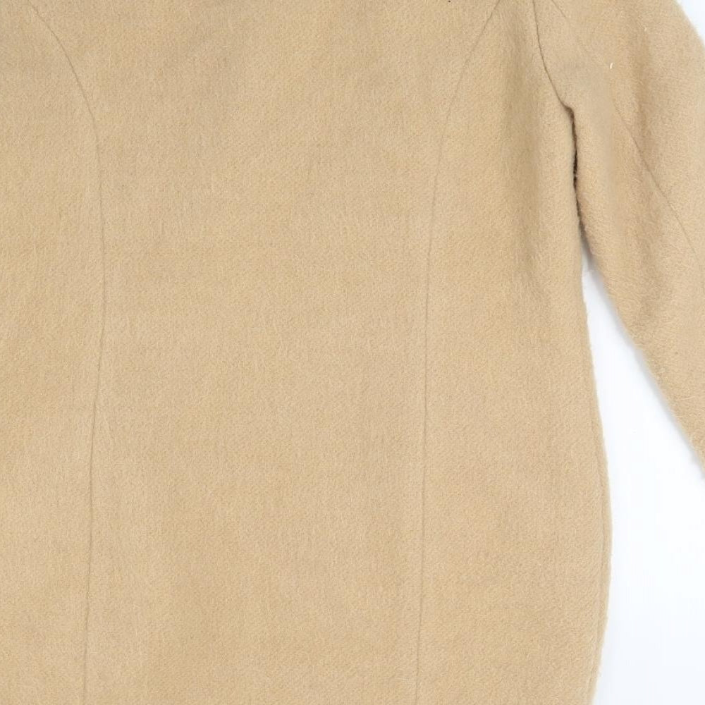 fasion union Womens Beige   Overcoat Coat Size 8