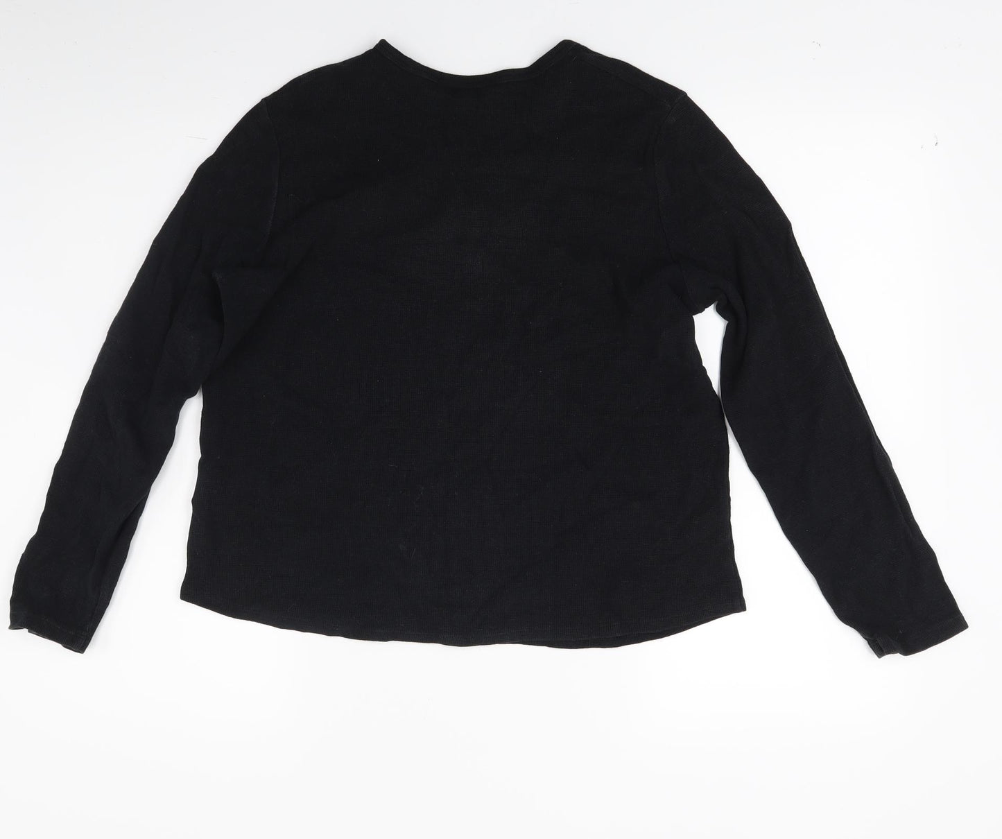 Marks and Spencer Womens Black   Pullover Sweatshirt Size 18