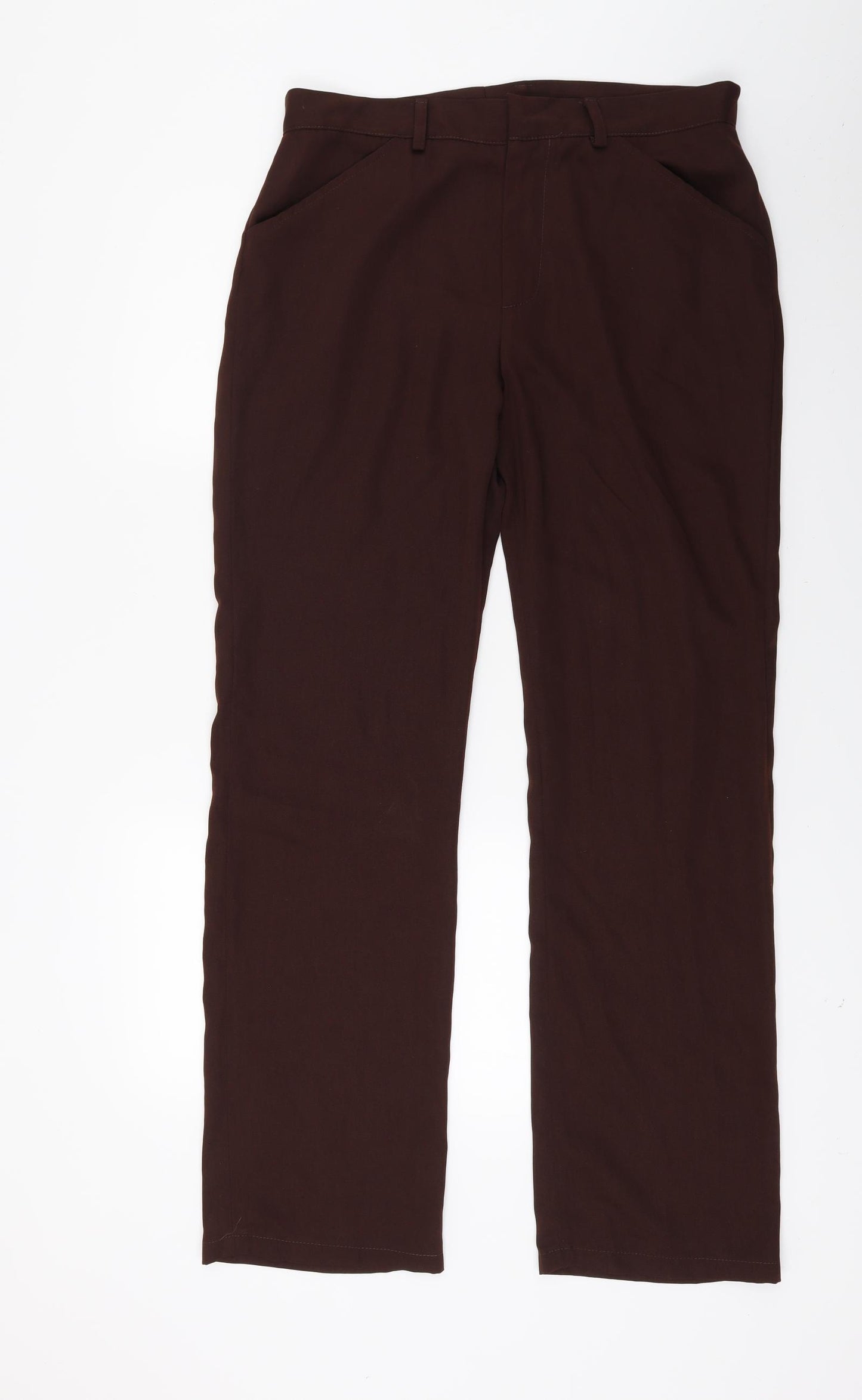 Preworn Womens Brown   Trousers  Size 31 in L27 in