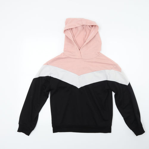 Preworn Womens Black   Pullover Hoodie Size M