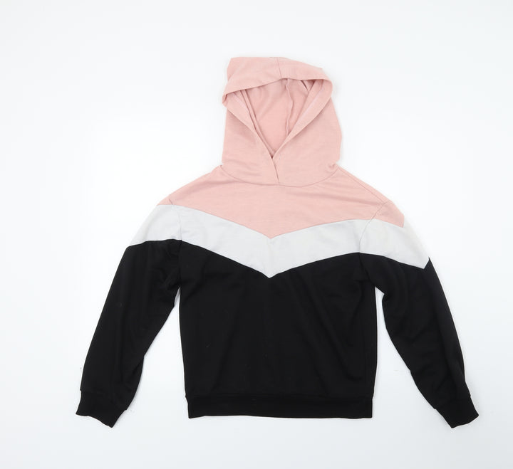 Preworn Womens Black Pullover Hoodie Size M