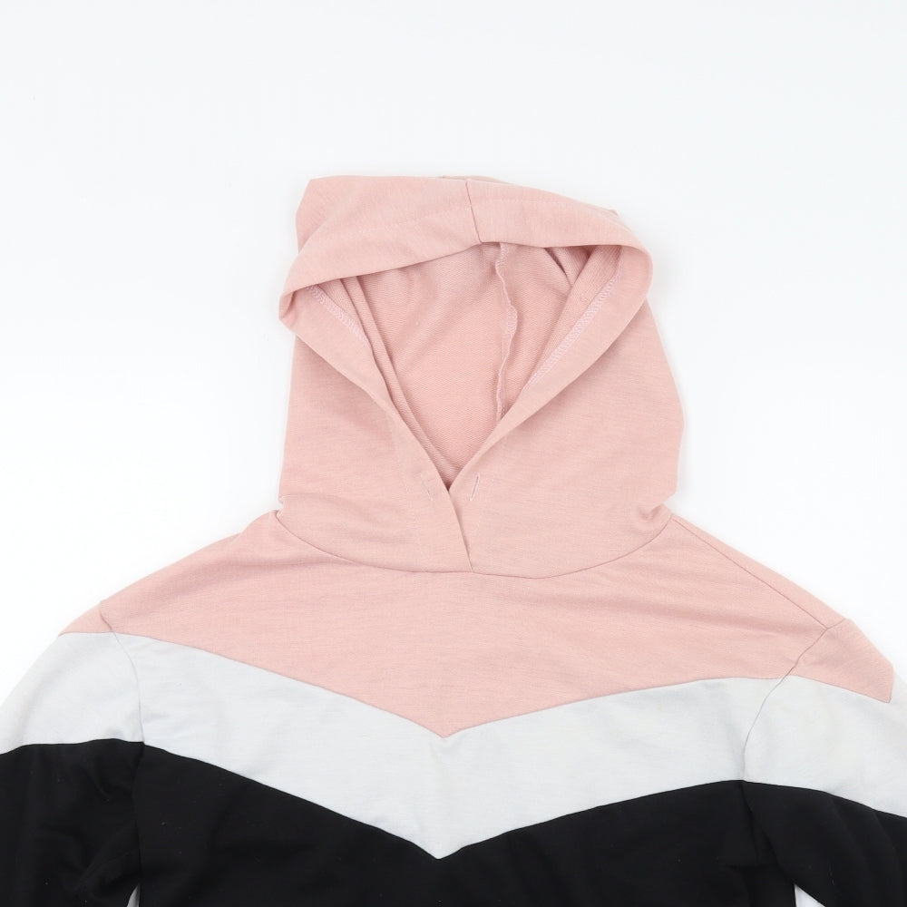 Preworn Womens Black   Pullover Hoodie Size M