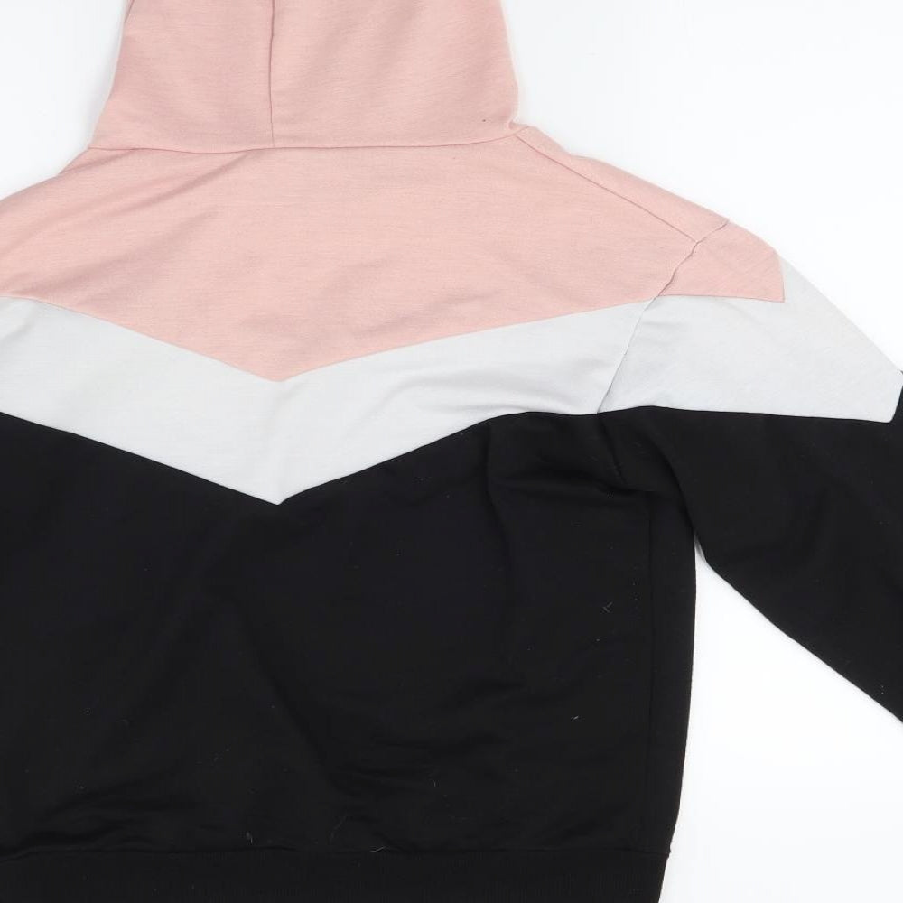 Preworn Womens Black   Pullover Hoodie Size M