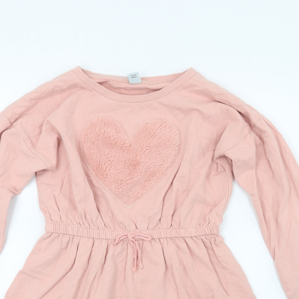 TU Girls Pink   A-Line  Size 12 Years