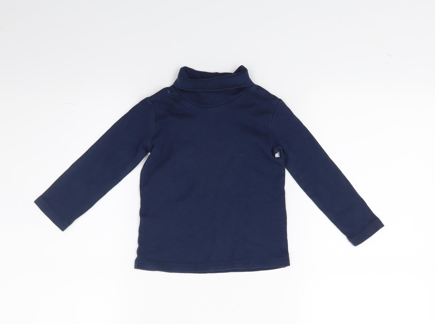 H&M Girls Blue   Pullover Jumper Size 2 Years