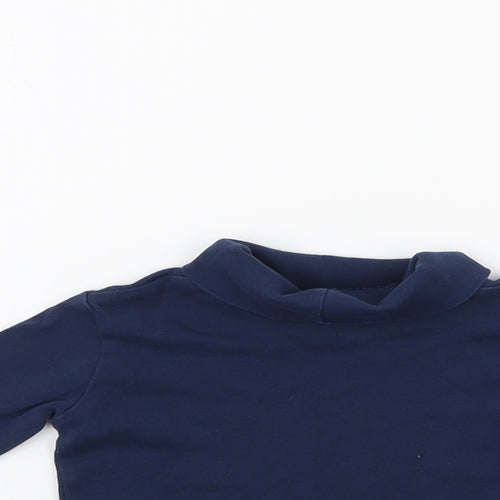 H&M Girls Blue   Pullover Jumper Size 2 Years