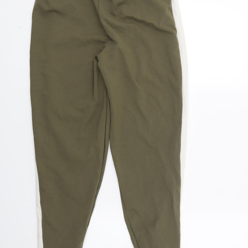 PRETTYLITTLETHING Womens Green   Jogger Trousers Size 6 L26 in