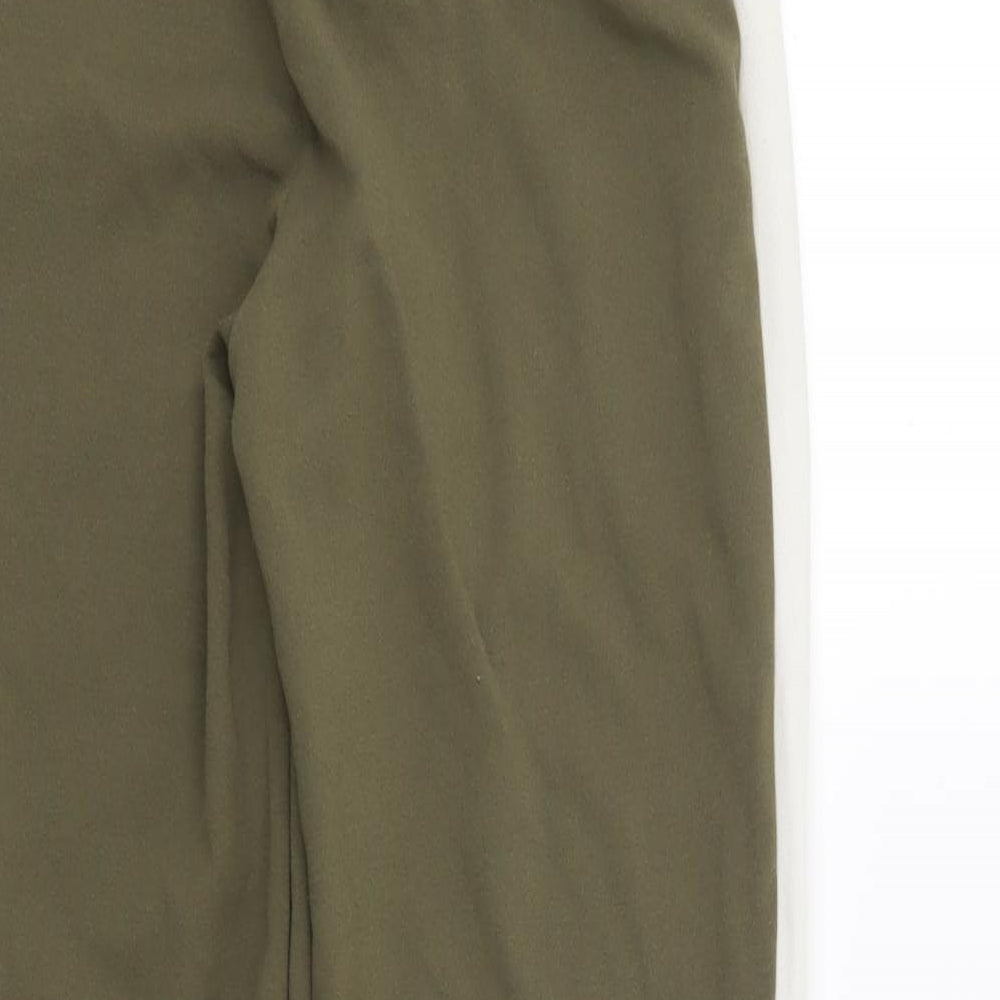PRETTYLITTLETHING Womens Green   Jogger Trousers Size 6 L26 in