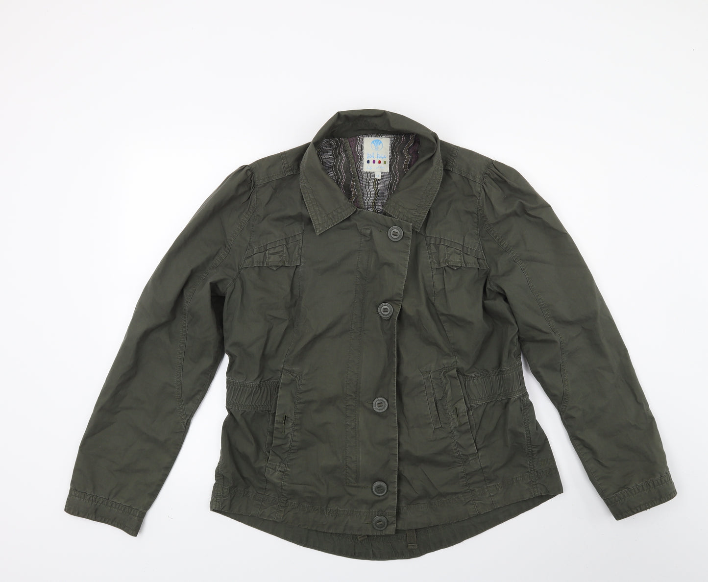Fat Face Womens Green   Jacket Coat Size 14