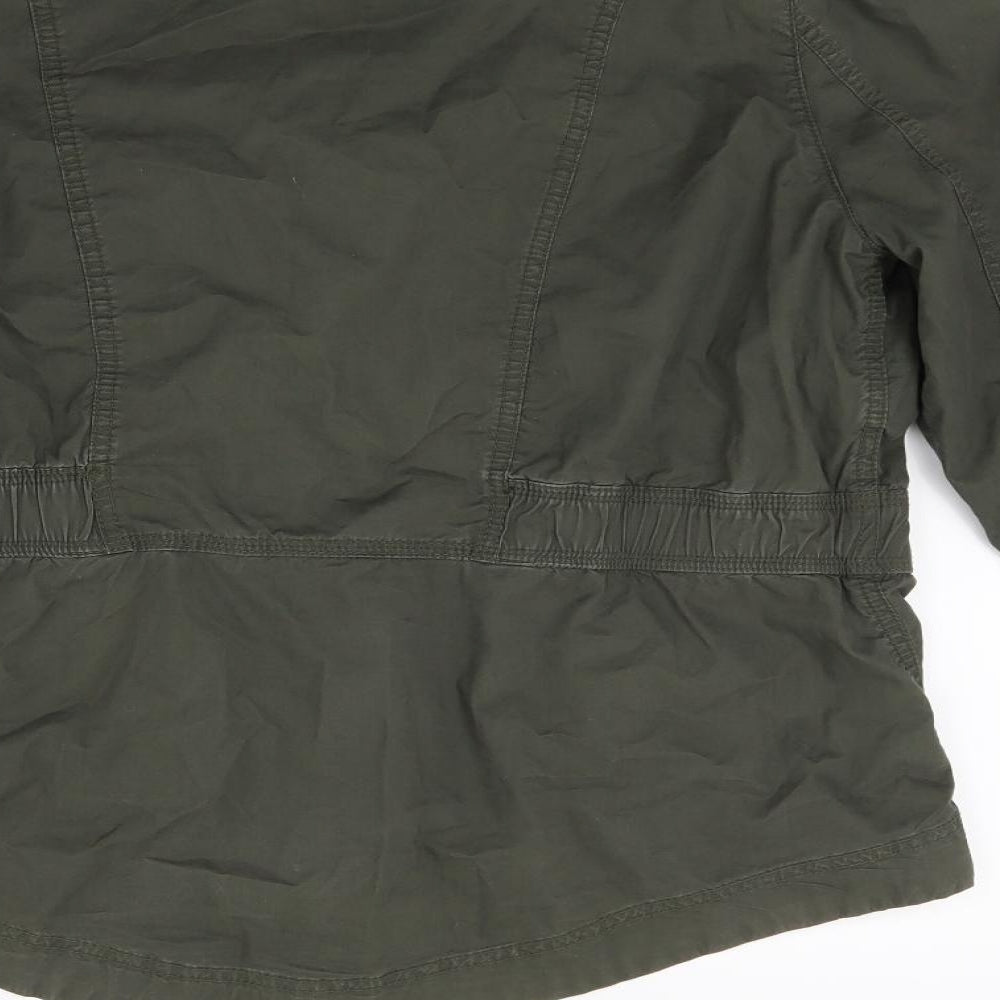 Fat Face Womens Green   Jacket Coat Size 14