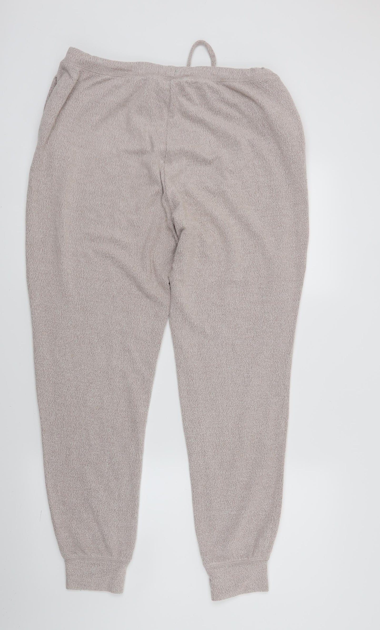 TU Womens Brown   Jogger Trousers Size 14 L27 in