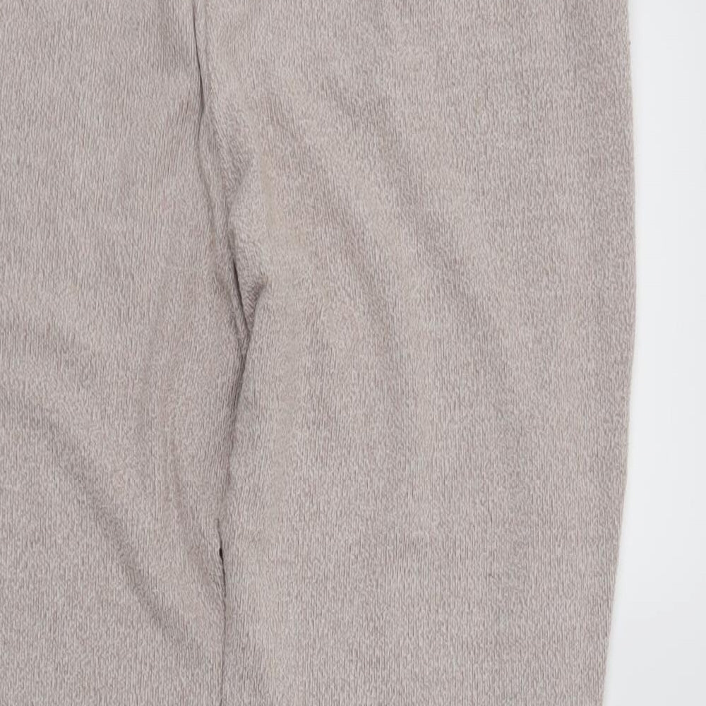 TU Womens Brown   Jogger Trousers Size 14 L27 in