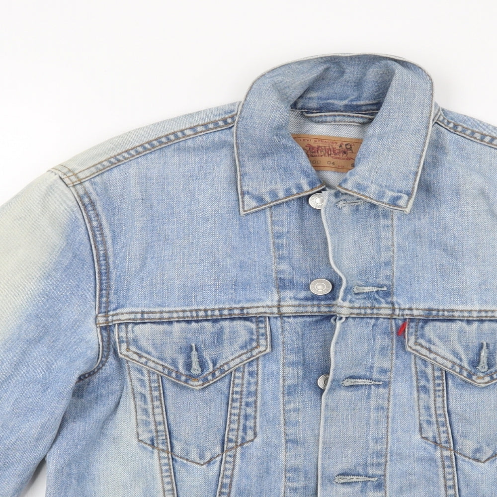 Levi's Mens Blue  Denim Jacket Coat Size S