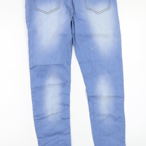 Select Womens Blue   Straight Jeans Size 12 L28 in