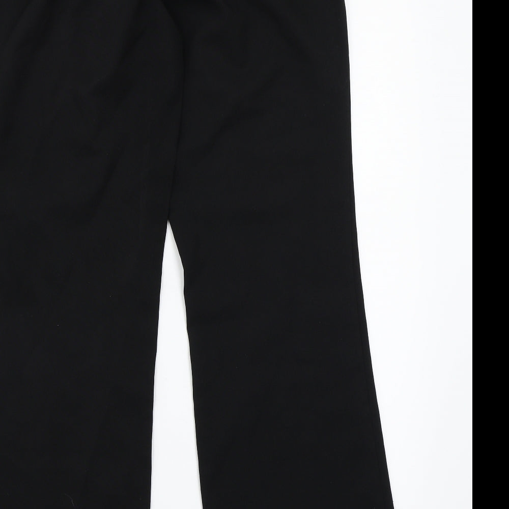 Evie Womens Black   Trousers  Size 12 L29 in