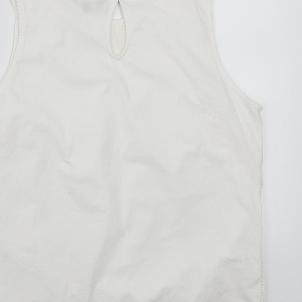 Newlook Womens White   Basic T-Shirt Size 14