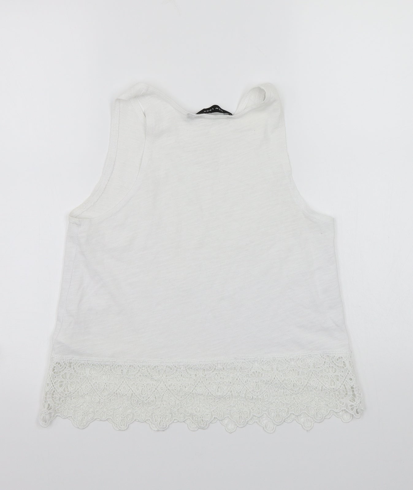 Newlook Womens White   Basic Tank Size 6