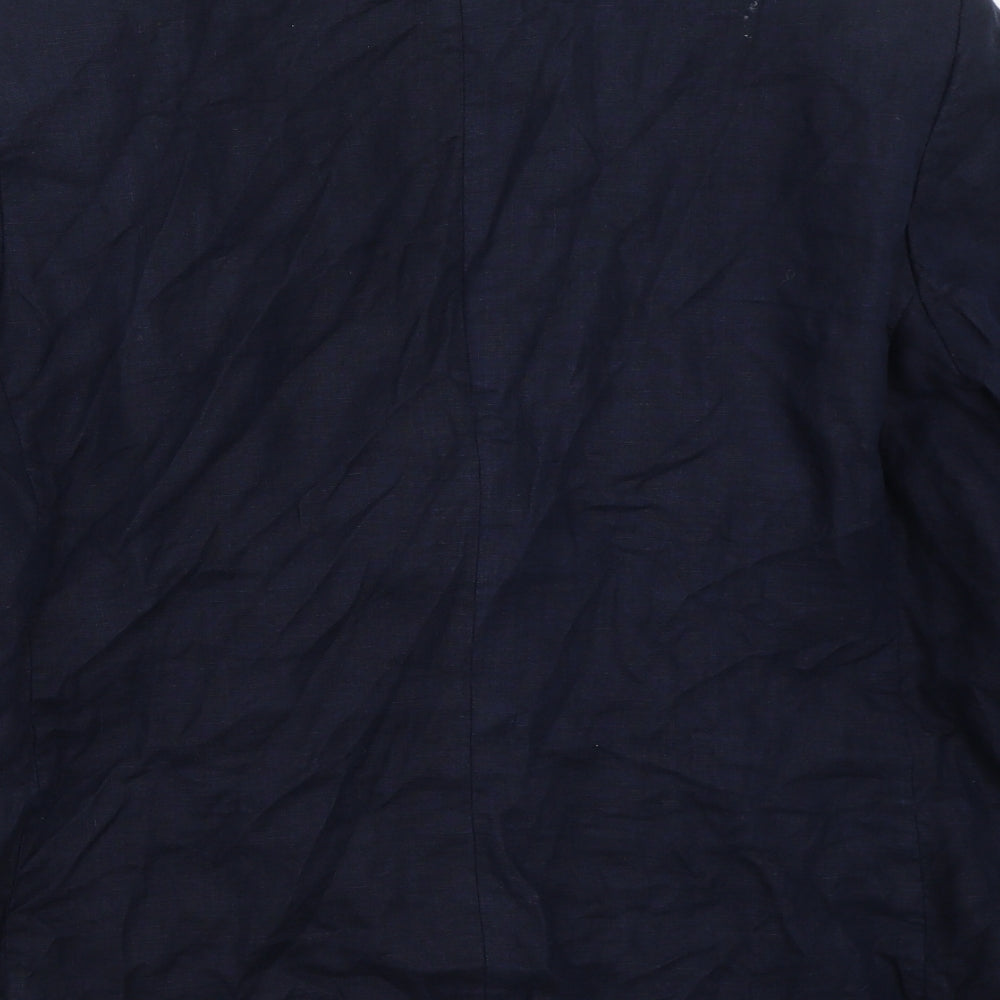 Jaeger Womens Blue   Jacket Blazer Size 16