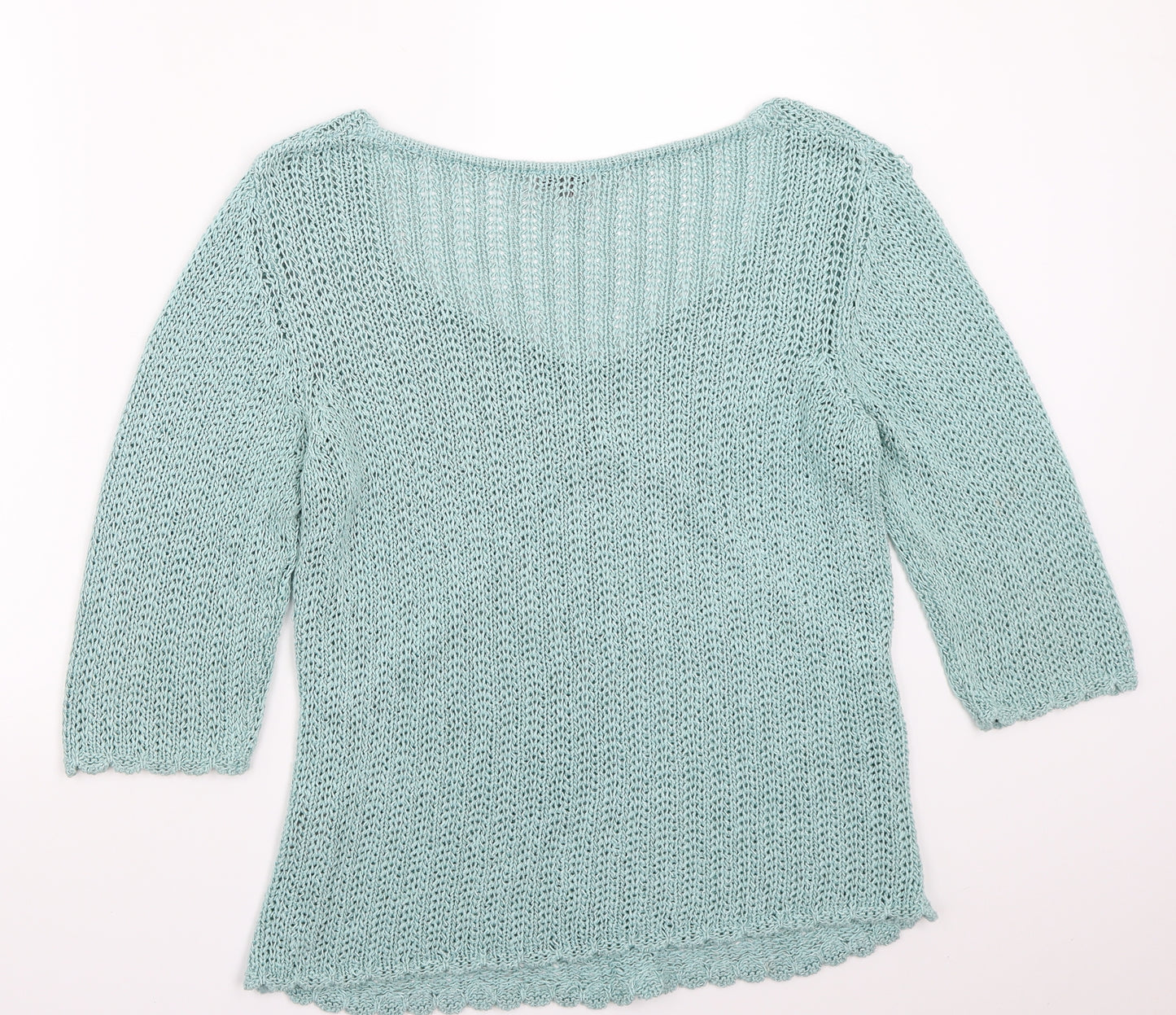 Per Una Womens Green   Basic T-Shirt Size L