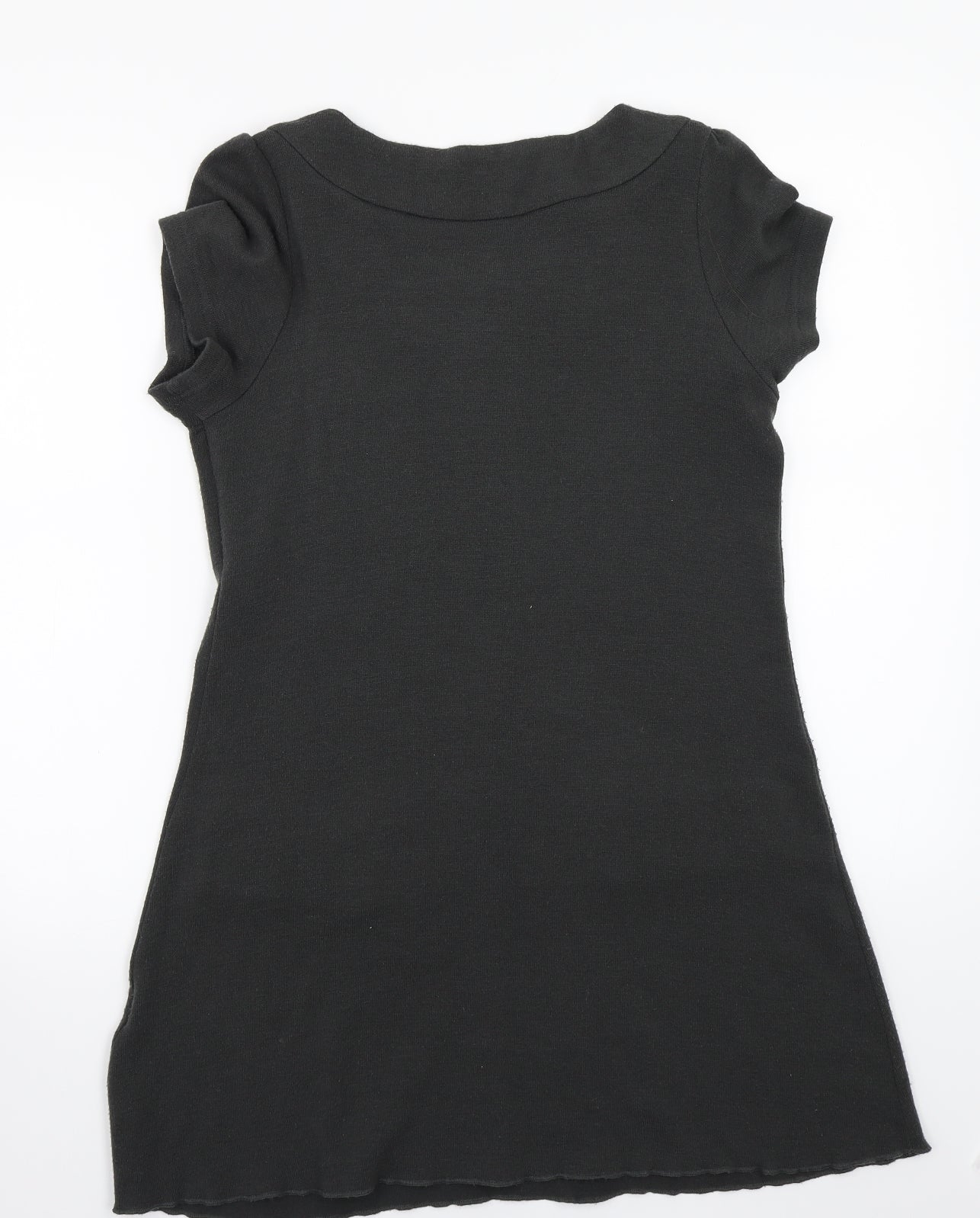 Uttam London Womens Grey  Rayon A-Line  Size M