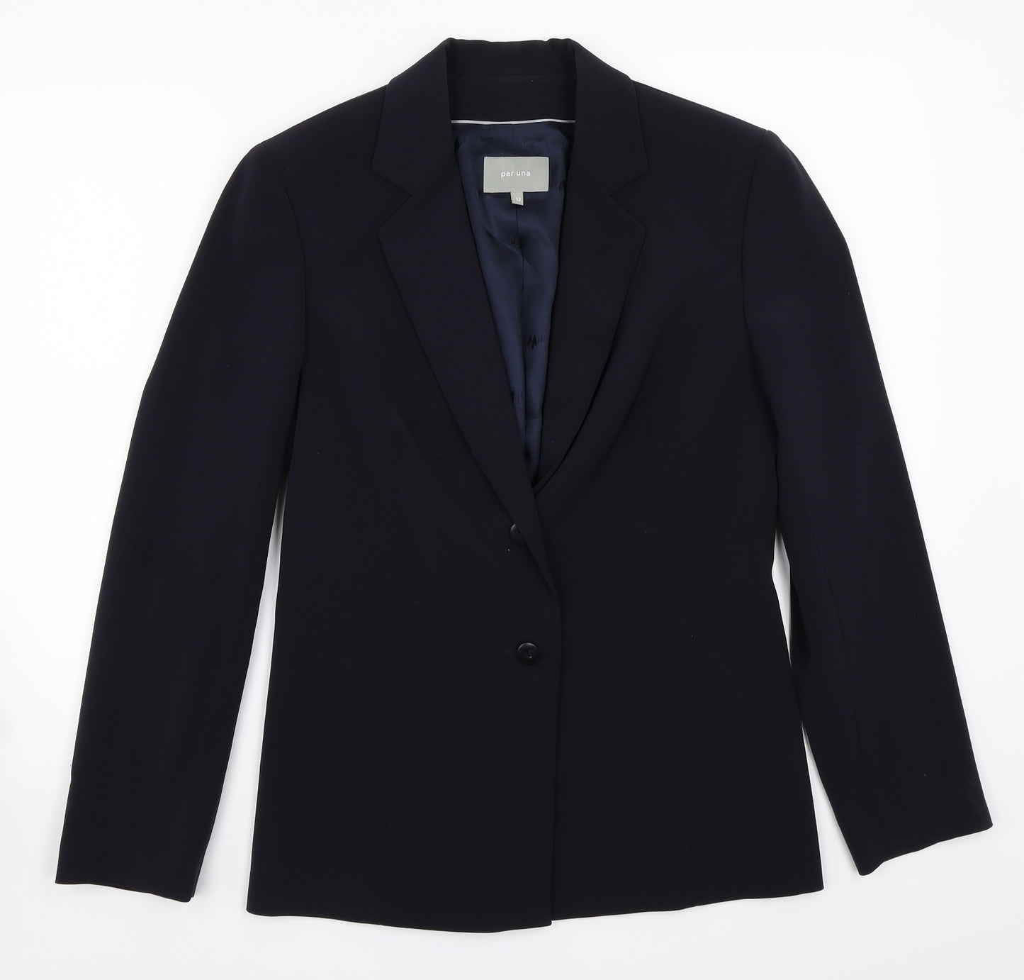 Per Una Womens Blue   Jacket Blazer Size 12