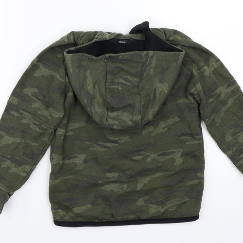 George Boys Green Camouflage  Jacket Coat Size 6-7 Years