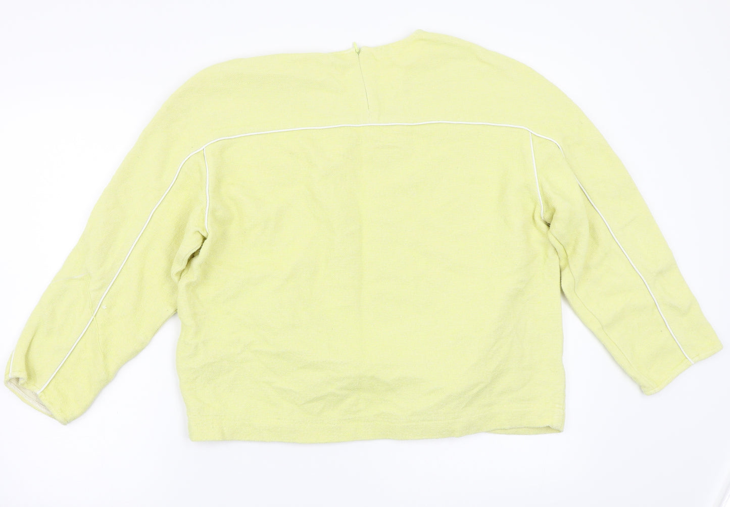 Preworn Womens Yellow   Basic T-Shirt Size S
