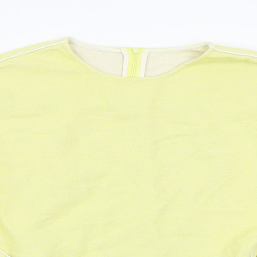 Preworn Womens Yellow   Basic T-Shirt Size S