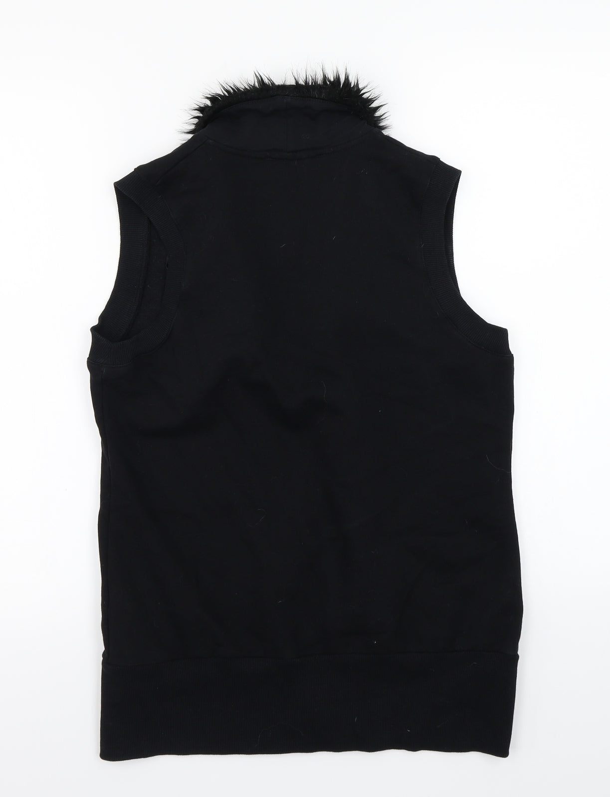 Select Womens Black   Gilet Coat Size 12