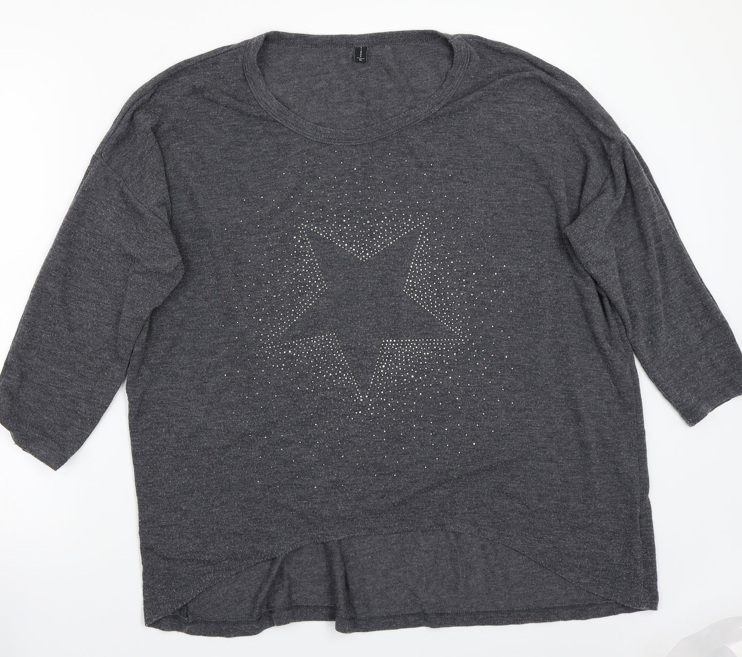 Tippy Womens Grey   Pullover Jumper Size XL