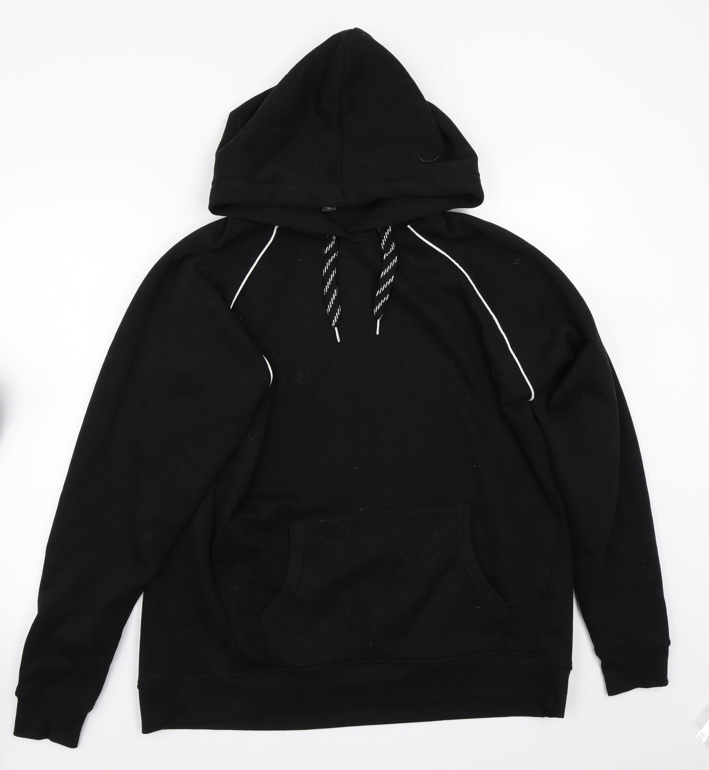 Primark Womens Black   Pullover Hoodie Size M