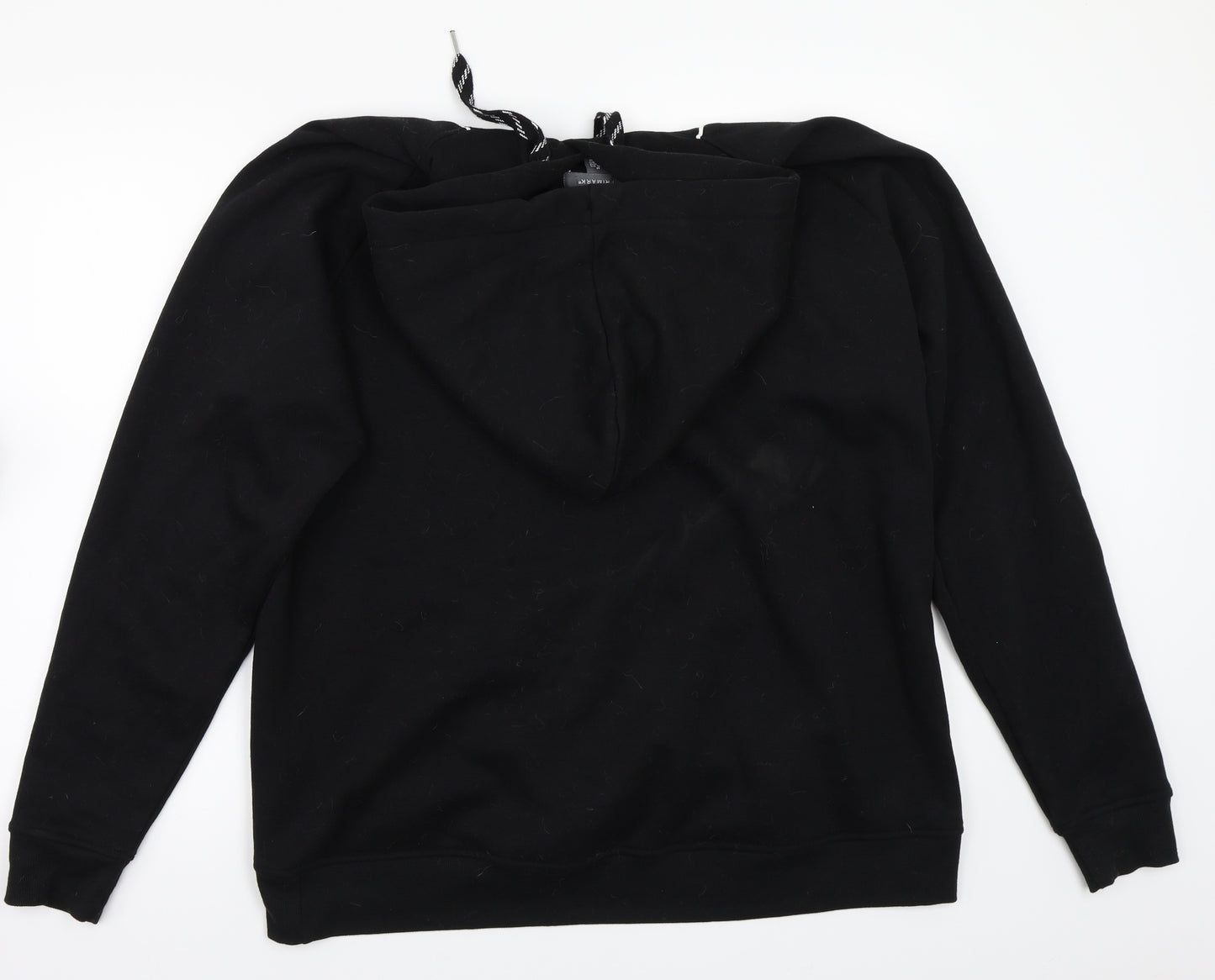 Primark Womens Black   Pullover Hoodie Size M