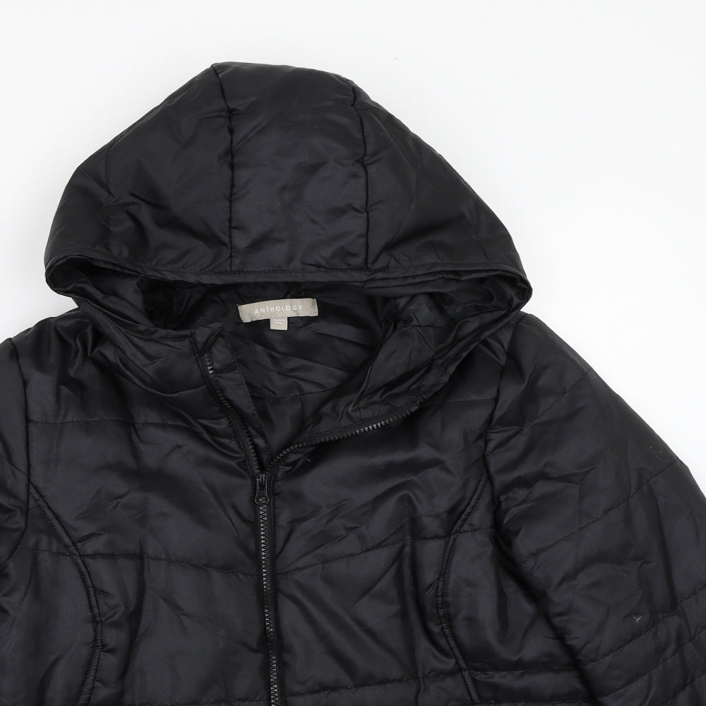 Anthology Womens Black   Jacket Coat Size 14