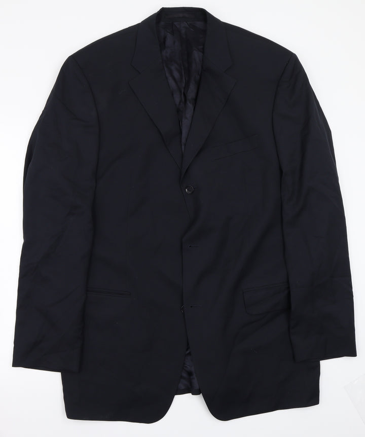 Lorenzo Mens Blue Jacket Suit Jacket