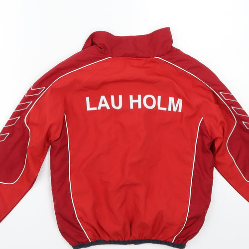 Hummel Boys Red   Jacket Coat Size 8 Years