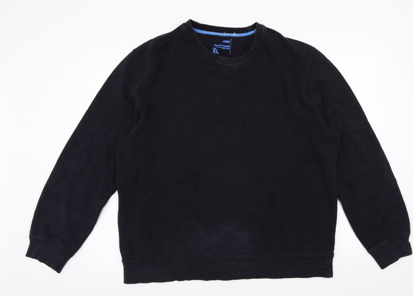 Easy Mens Black   Pullover Jumper Size XL
