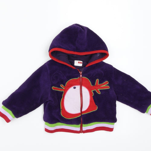 name it Girls Purple   Jacket Coat Size 6-9 Months
