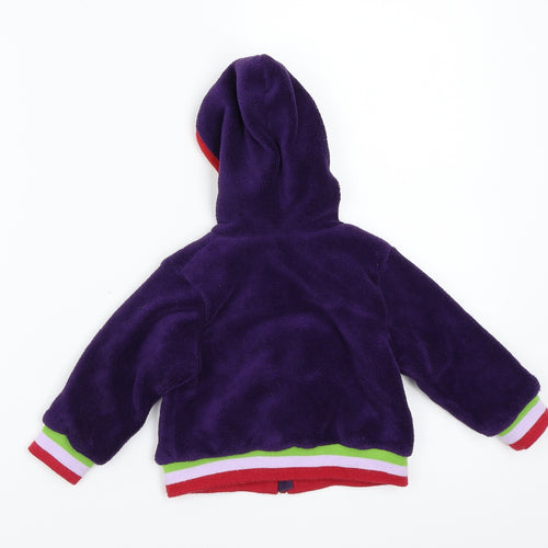 name it Girls Purple   Jacket Coat Size 6-9 Months